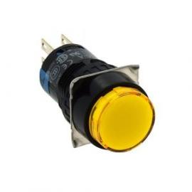 Nút nhấn có đèn IDEC  AL6H-M24YC