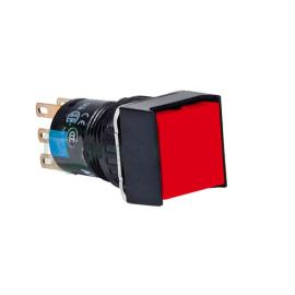 Nút nhấn có đèn, hình vuông IDEC  AL6Q-M14RC