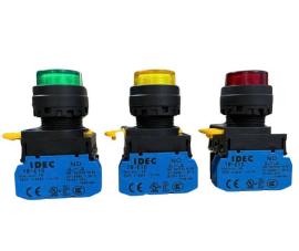 Nút nhấn nhả IDEC  YW1L-M2E11QM3