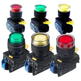 Nút nhấn nhả IDEC  YW1L-MF2E11Q4A