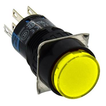 Nút nhấn nhả IDEC  AL6H-M14YC
