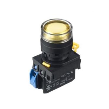 Nút nhấn nhả có đèn IDEC  YW1L-MF2E10Q4Y